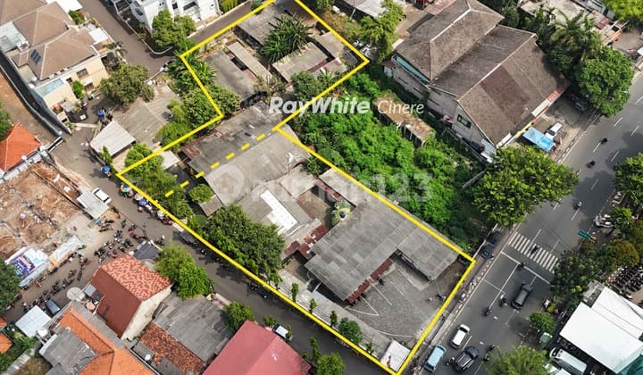 Di Jual Tanah Komersial di Pinggir Jalan Tanah Kusir, Jakarta Selatan