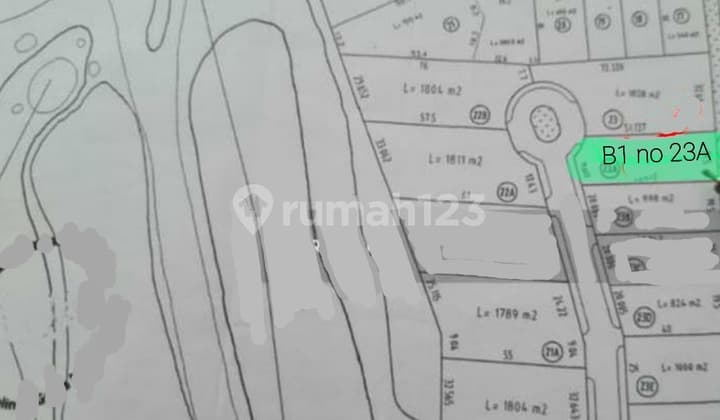 Tanah Strategis di Teluk golf Citraland Surabaya Barat