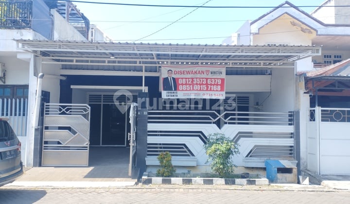 Rumah Sewa Darmo Indah Barat Strategis Dekat Margomulyo