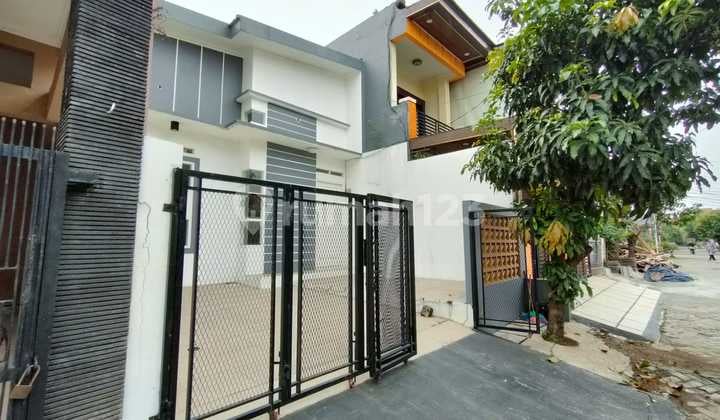 Rumah Murah Minimalis Mezzanine di Graha Harapan, Mustikajaya