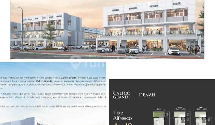 For Sale: Calico Grande Shop House in Curug, Tangerang