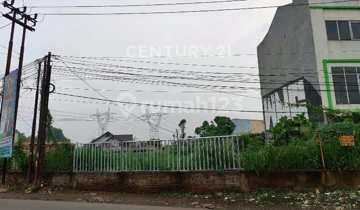 Dijual Tanah Jln Raya Boulevard Curug Bitung Tangerang