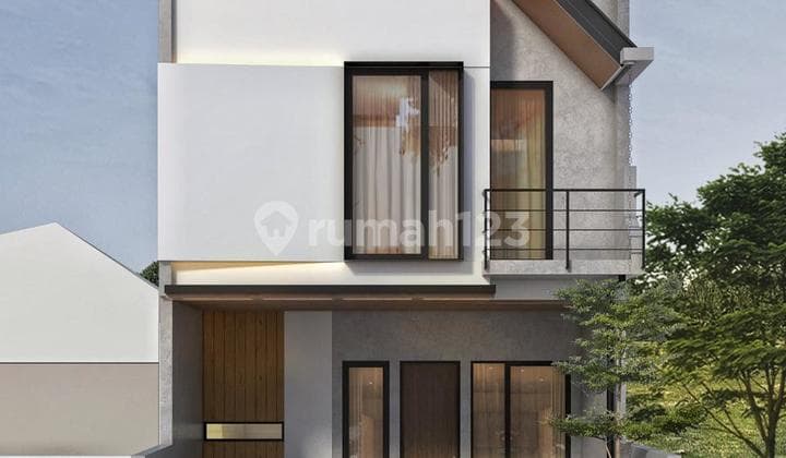 Rumah Minimalis Japandi Nusa Loka Bsd City, Tangerang Selatan