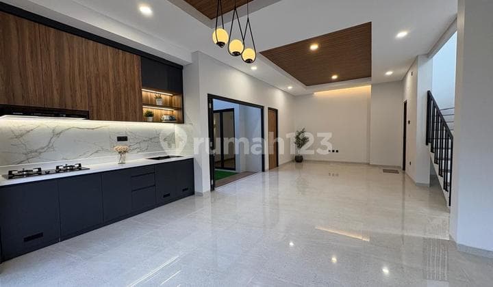Minimalist House with Modern Design in Kencana Loka BSD