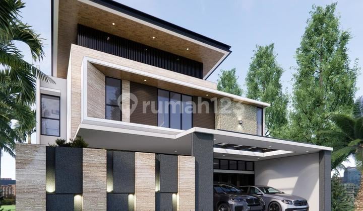 Rumah Mewah Modern Design di Radio Dalam Jakarta Selatan