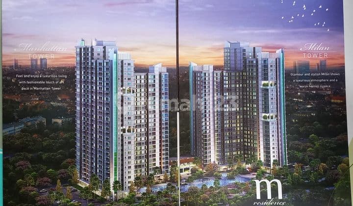 Dijual Rugi BU Apartemen Metro Park Res. Puri Kedoya,Jakbar.