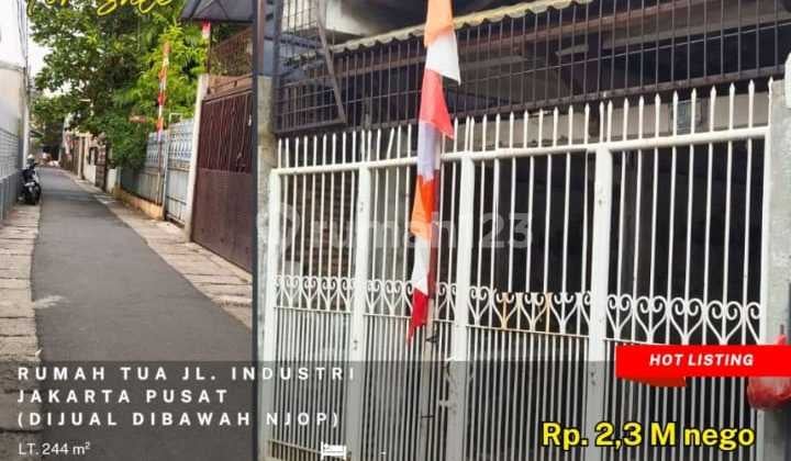 Dijual NJOP Rumah Tua Jl. Industri 9 Gunsa Jakpus.