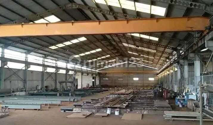 Dijual Gudang Shm 23m Luas 4.500m² di Tambun Selatan