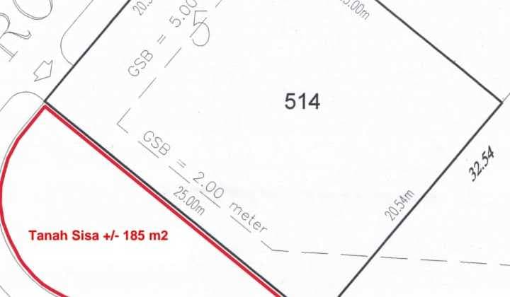 Dijual Cepat Kavling Lt 514m2 Di Bukit Golf Bsd City