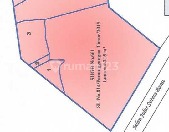 For Sale Commercial Plot Alam Sutera Jalur Sutera Barat For Sale Commercial Plot Alam Sutera Jalur Sutera Barat