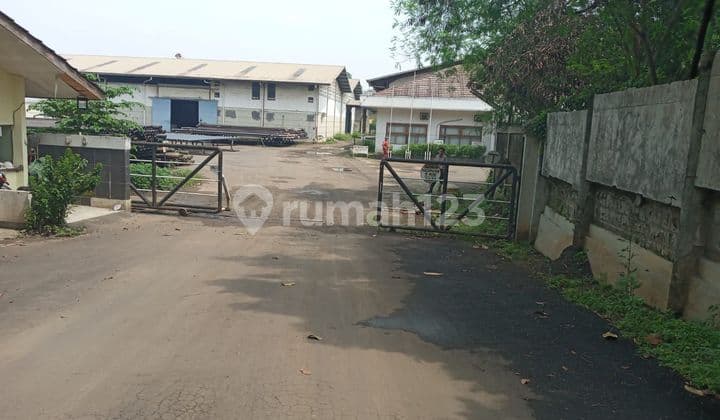 Dijual Pabrik Bagus Pinggir Jalan Narogong