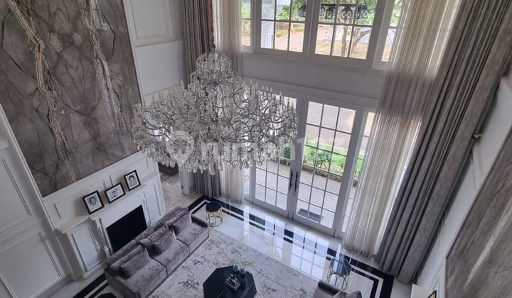 Dijual Rumah Bangunan Super Mewah, Full Furnished !! De Park Bsd