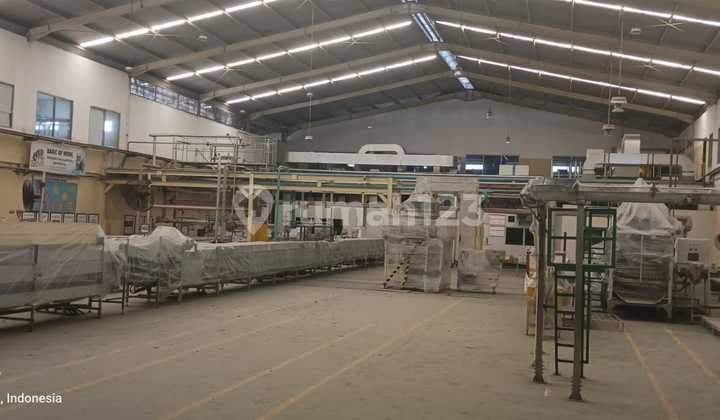 Dijual Pabrik Lokasi Kawasan Industri Keroncong, Tangerang