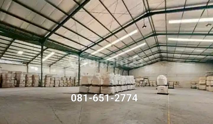 Gudang di Tambak Sawah Warus Sidoarjo