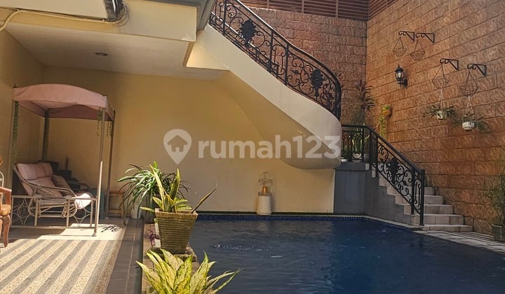 RUMAH CANTIK DIGADING SERPONG 2 LANTAI FULL FURNISH SIAP HUNI