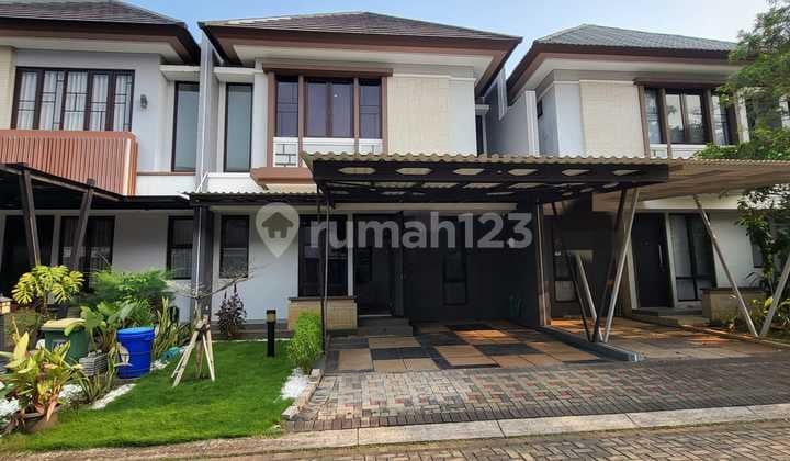 RUMAH CANTIK DI MOZIA BSD 2 LANTAI SEMI FURNISH SIAP HUNI
