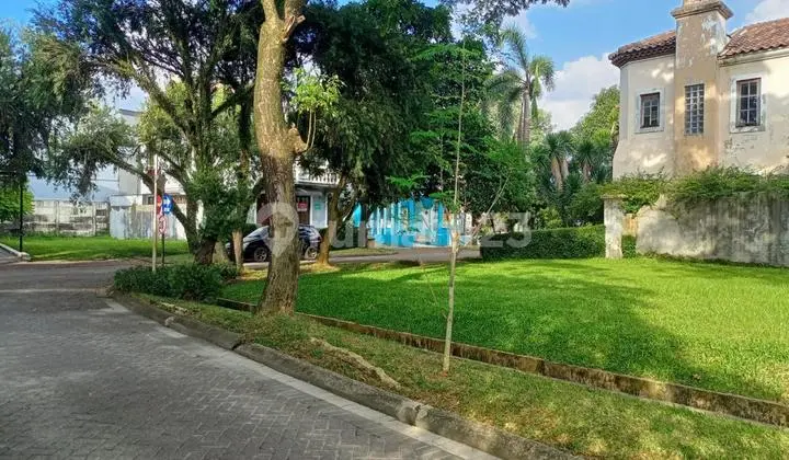 KAVLING LUAS DI SERPONG VILLAGE TANGSEL POSISI HOEK SIAP PAKAI