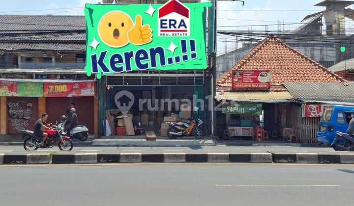 Ruang usaha 200m butuh renov SHM Jl. Raya Bogor Cibinong Bgor