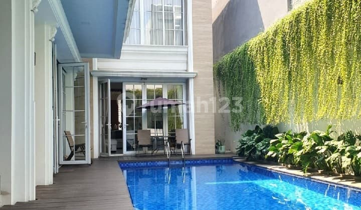 Rumah Pejompongan Benhil Lux Minimalis Private Pool