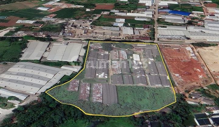 Kavling Padat Bisa Industri Or Gudang Gunung Sindur Bogor