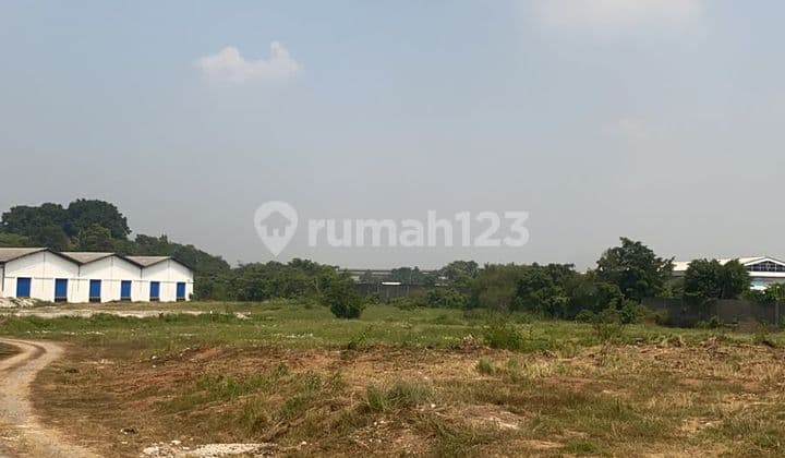 Dijual Tanah Zona Komersil 2,5 ha pasar Kemis tangerang