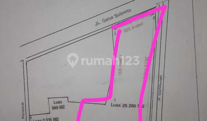 Commercial Plot Rental with All Vehicle Access in Cibodas Jatiuwung, Tangerang