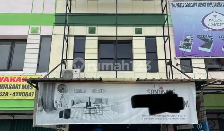Di Jual Ruko 4 Lantai di Komplek Rawasari Mas, Jakarta Pusat