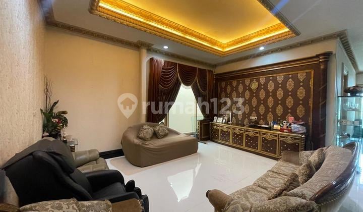 Rumah Mewah Mediteranian Resort PIK 1 560m2 Full Furnish Marmer