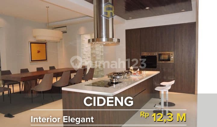 Rumah Mewah Cideng Design Elegant Harga Njop