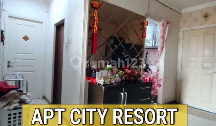 apartment 2 kamar tidur hadap city di cengkareng, city resort