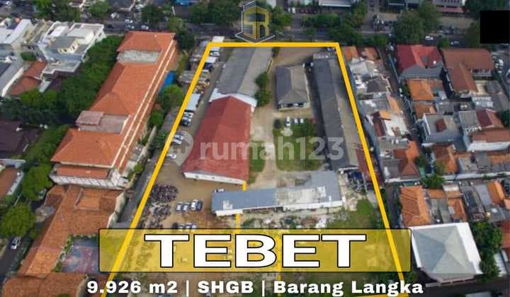Commercial Land in Tebet for Sale NJOP