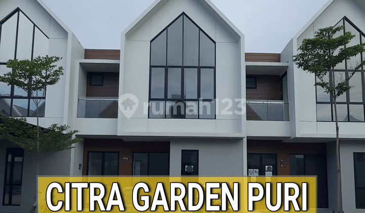 Rumah Citra Garden Puri Rumah Murah di Jakarta Brand New Include Smart Door Lock Baru Serah Terima Unit