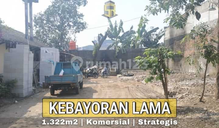 Commercial Land in Kebayoran Lama, Main Road, Near Gancit, Senayan City, etc.