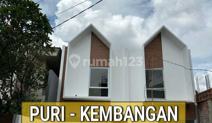 Rumah Millenial Brandnew 2 Lantai Di Daerah Puri Jakarta Barat Sisa 1 Unit, Grab It Fast