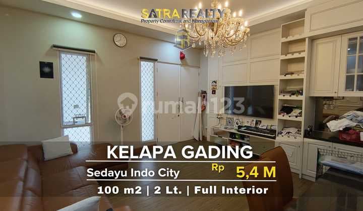 Beautiful Luxury 2-Story Ready-to-Occupy House in Sedayu City Kelapa Gading