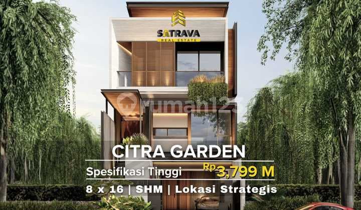 Rumah Citra Garden Bangunan Premium Letak Strategis