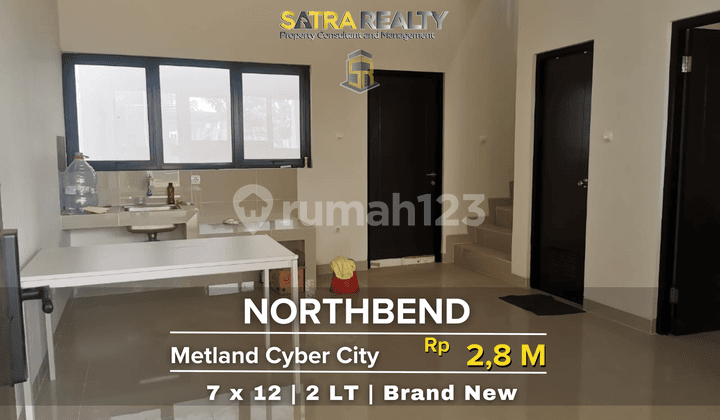 Rumah Northbend Metland Cyber City Brand New Siap Huni