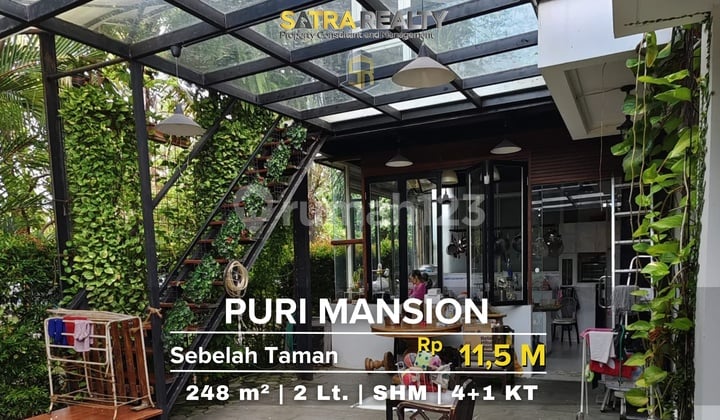 Rumah Puri Mansion Jakarta Barat Siap Huni Bebas Banjir