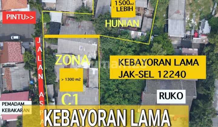 Butuh Cepat Tanah Jakarta Selatan Strategis Jalan Utama