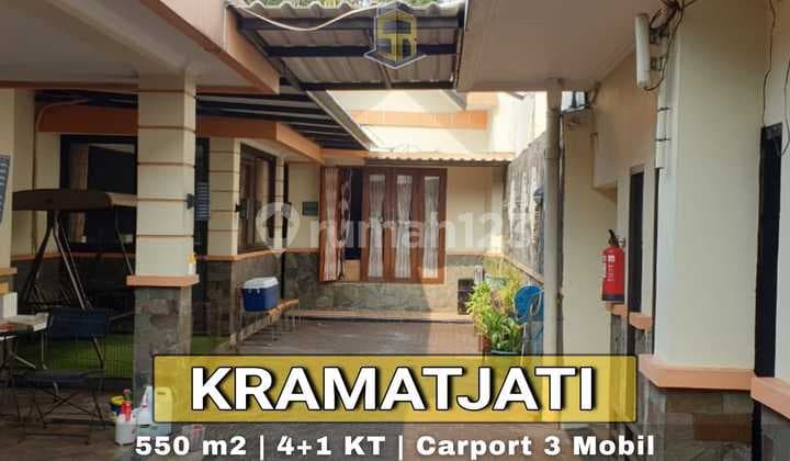 Rumah Kramat Jati Jakarta Timur Air Pam Dan Sumur Bor 5 Menit Ke Jalan Raya