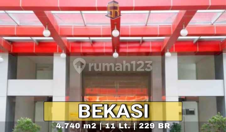 Hotel Bintang 3 Ada Ballroom di Bekasi Dijual Cepat, Fasilitas Lengkap