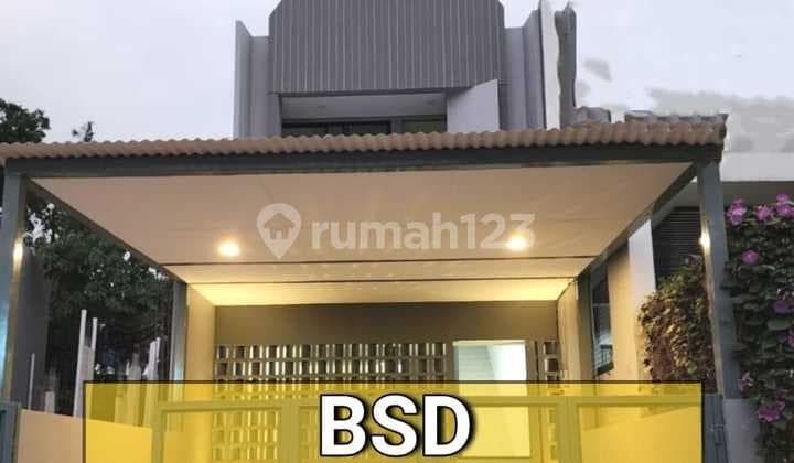 Rumah Baru Griya Loka Bsd Minimalis Cocok Untuk Keluarga Muda