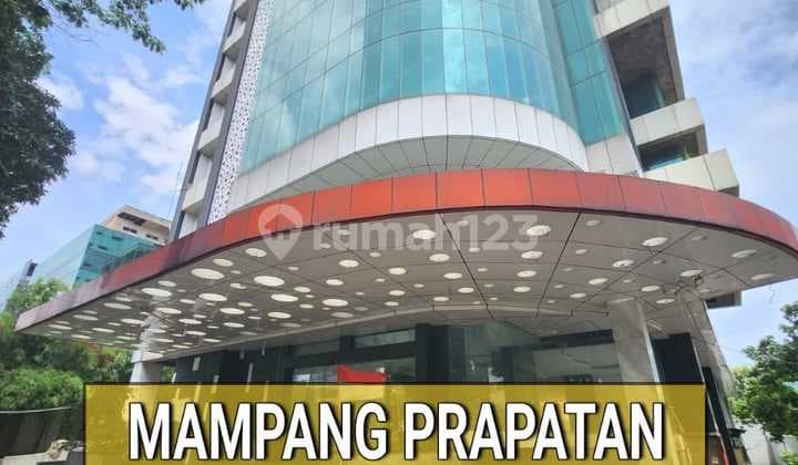 Gedung Kantor Di Mampang Prapatan 10 Lantai Basement 3 Lift