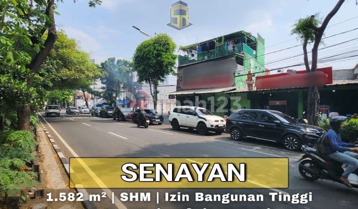 Tanah Komersil Strategis Daerah Senayan Izin Bangunan Tinggi
