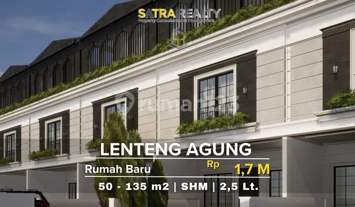 RUMAH AREA LENTENG AGUNG BRANDNEW START FROM 1M - AN SAJA