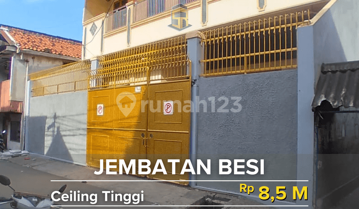 Rumah Jembatan Besi Jakarta Barat Cocokberbagai Usaha