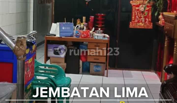 RUKO JEMBATAN LIMA 3 LANTAI, DEKAT KE GAJAH MADA DAN TANAH ABANG