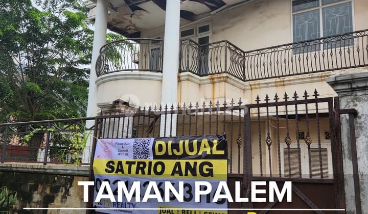 Rumah Taman Palem Dekat Jalan Raya Siap Olah Akses Jalan Lebar