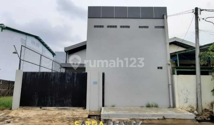 Gudang Hoek 2 Lantai Di Kosambi Tangerang Full Renov Siap Pakai