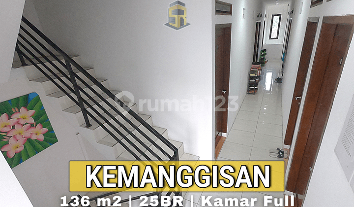 Rumah Kost Dekat Kampus Binus Dan Untar 2 Lantai Full Furnished Sudah Shm